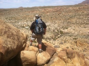 Me at Mastadon Peak - Joshua Tree National Park